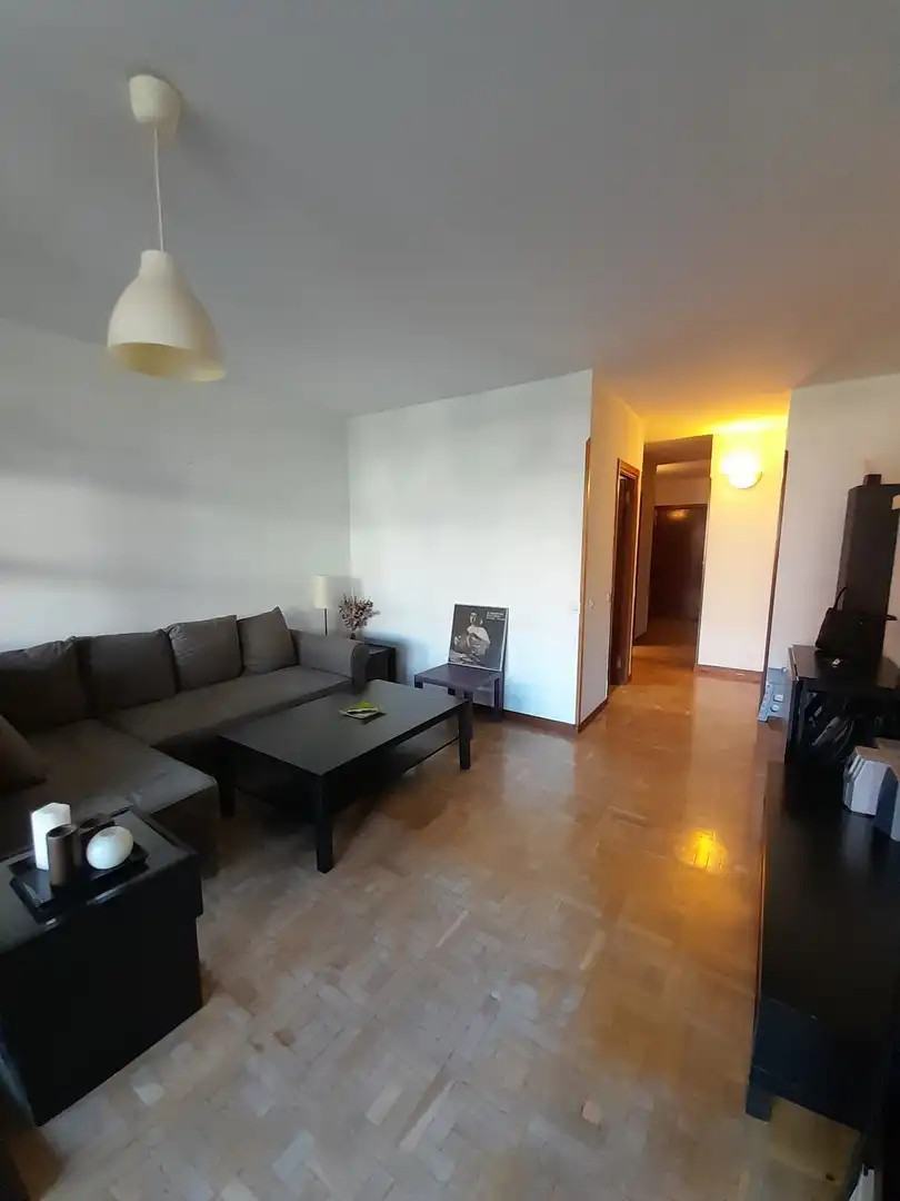Wohnzimmer von Wohnung zur Miete in  Madrid Capital mit Klimaanlage
