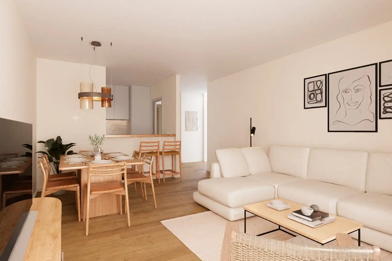 Living room of Flat for sale in Águilas  with Air Conditioner, Heating and Private garden