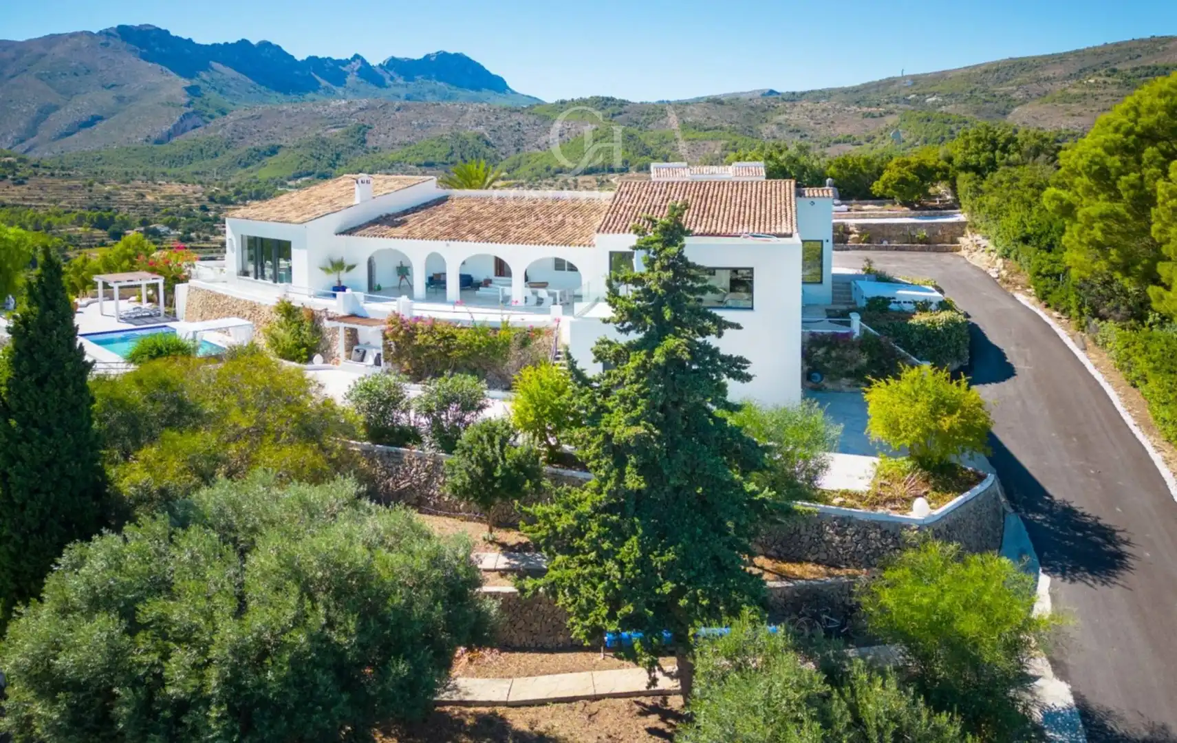 Vista exterior de Casa o chalet en venta en Benissa con Aire acondicionado, Calefacción y Jardín privado