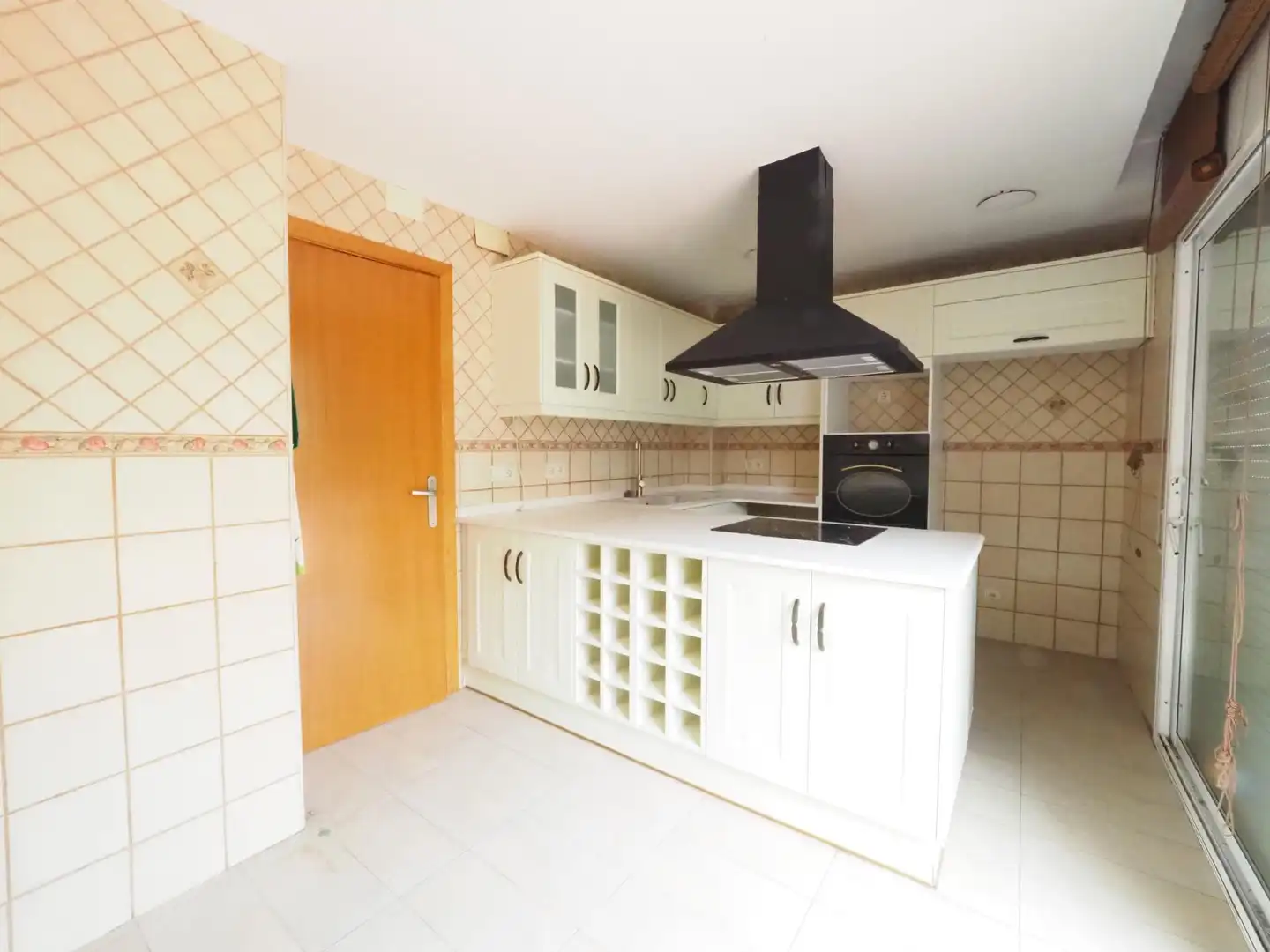 Cocina de Casa adosada en venta en Terrassa con Aire acondicionado y Parquet