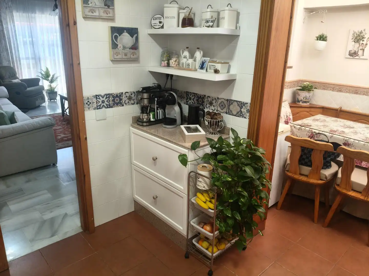 Cuina de Casa adosada en venda en Puerto Real amb Aire condicionat