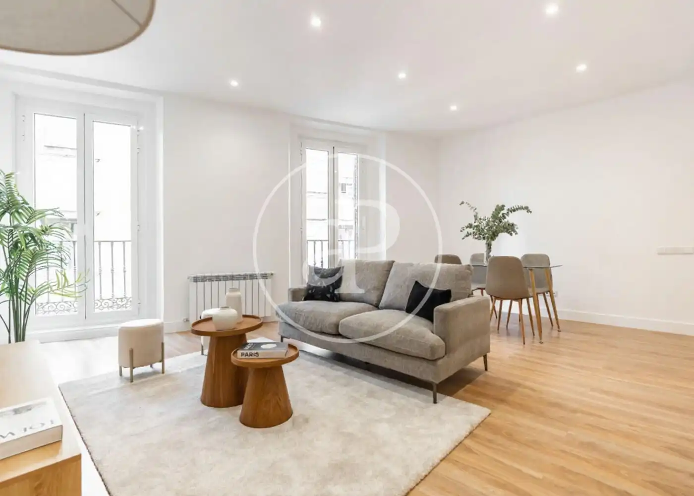 Living room of Flat for sale in Madrid  with Air Conditioner, Heating and Balcony