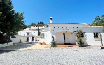 Exterior view of House or chalet for sale in Cómpeta