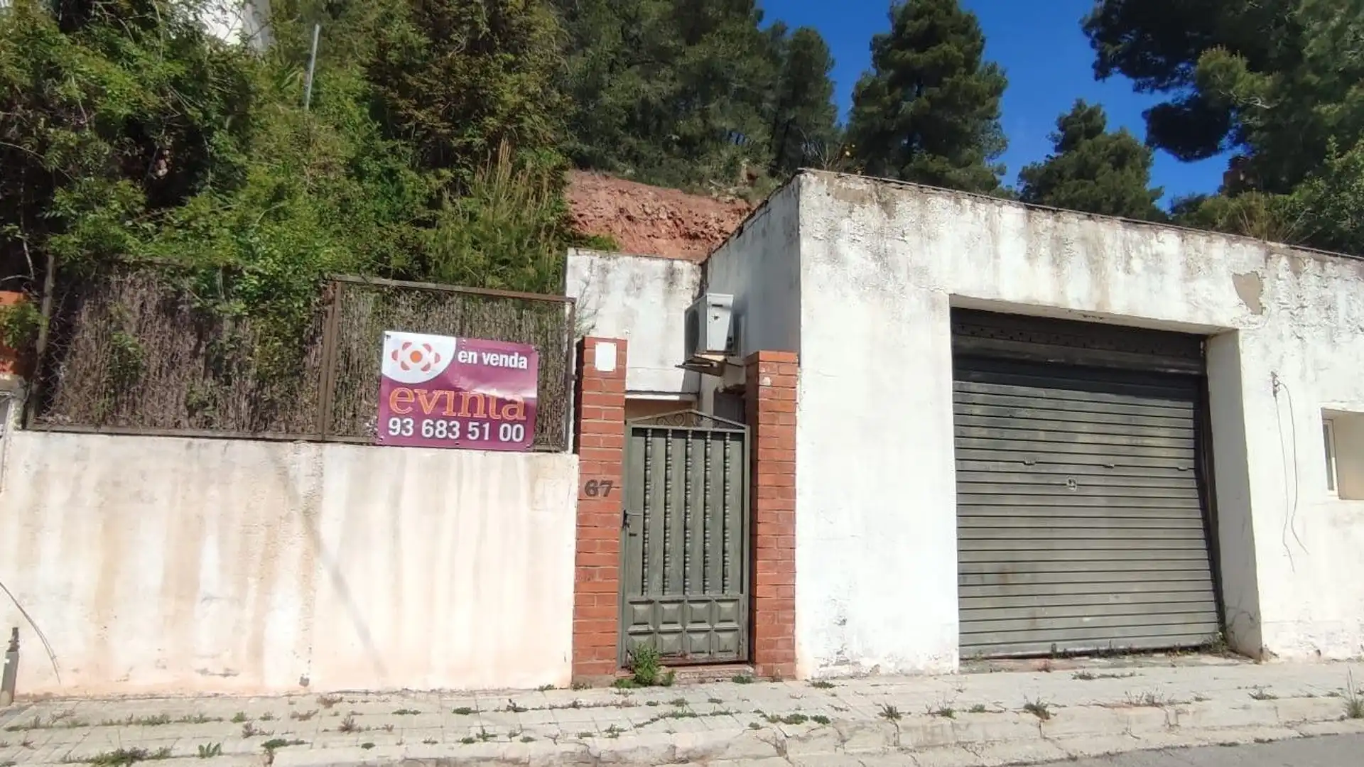 Vista exterior de Residencial en venta en Vallirana