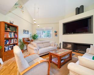 Living room of Single-family semi-detached for sale in Torrelodones  with Air Conditioner, Heating and Private garden