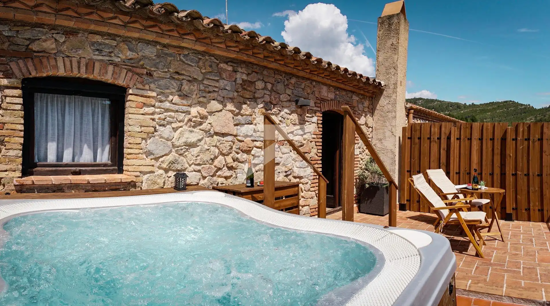 Terraza de Casa o chalet en venta en Colldejou con Aire acondicionado, Calefacción y Jardín privado