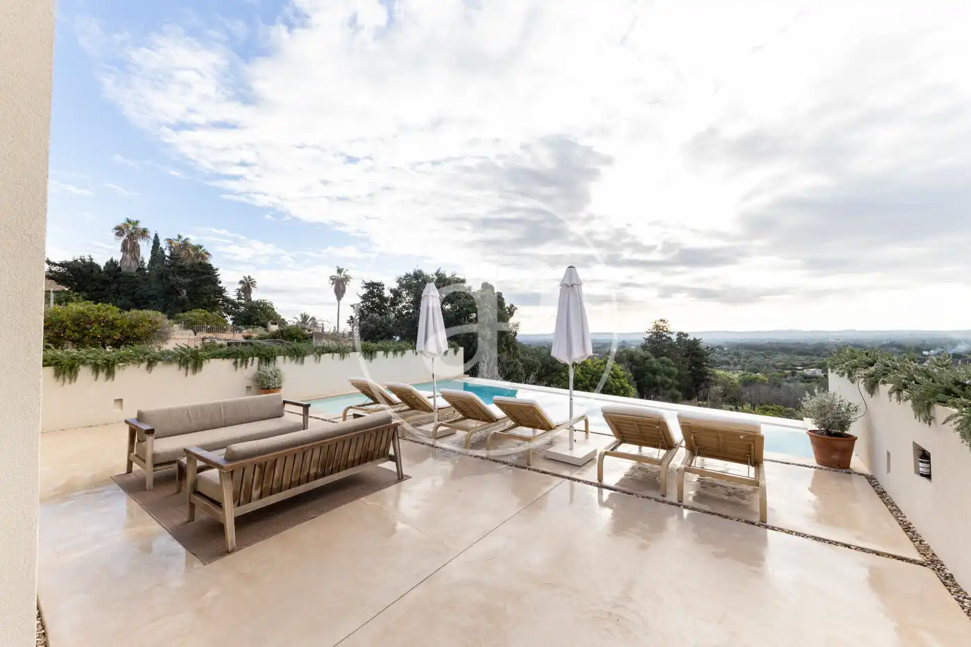 Terraza de Casa o chalet en venta en Búger con Aire acondicionado, Calefacción y Jardín privado