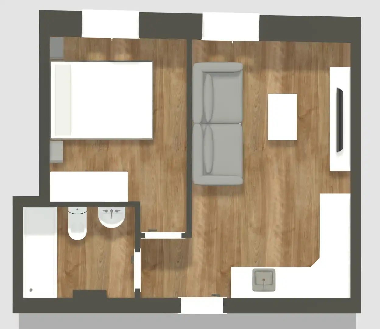 Bedroom of Flat for sale in Cádiz  with Terrace