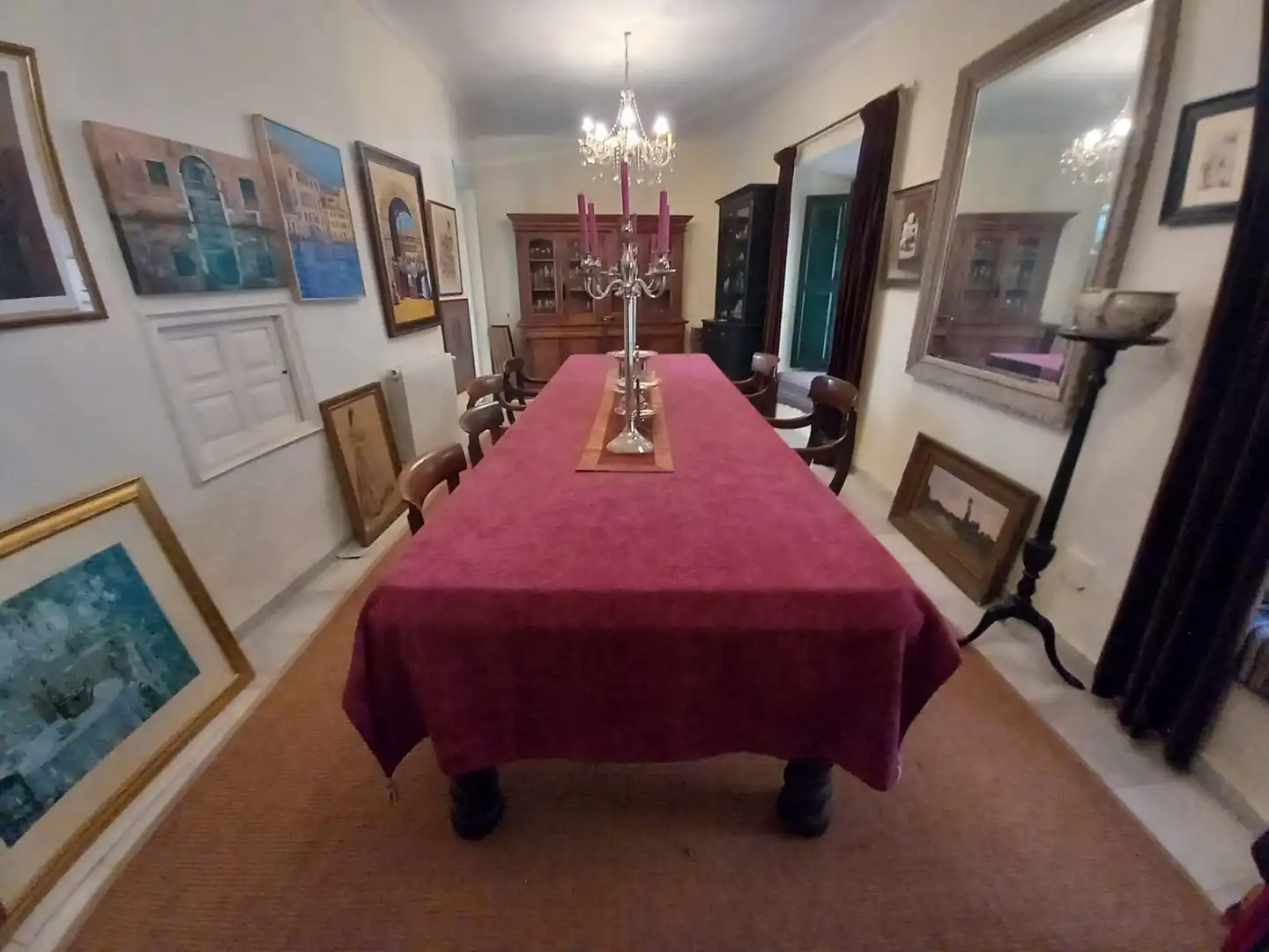 Dining room of Houses for sale in Ronda  with Heating and Storage room