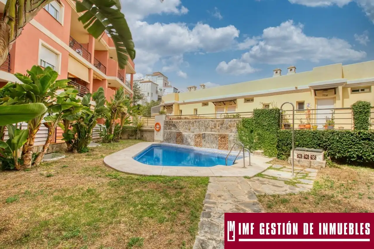 Garten von Wohnung zum Verkauf in Rincón de la Victoria mit Terrasse, Möbliert und Gemeinschaftspool