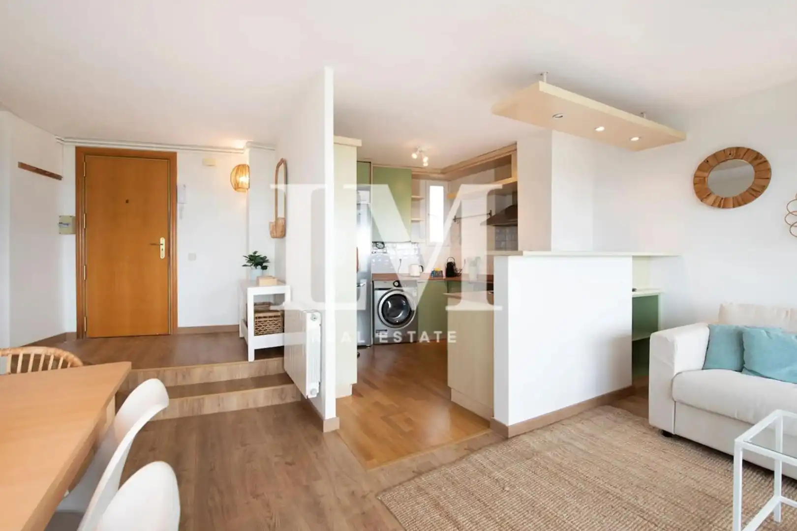 Sala de estar de Apartamento de alquiler en Gavà con Aire acondicionado, Terraza y Amueblado