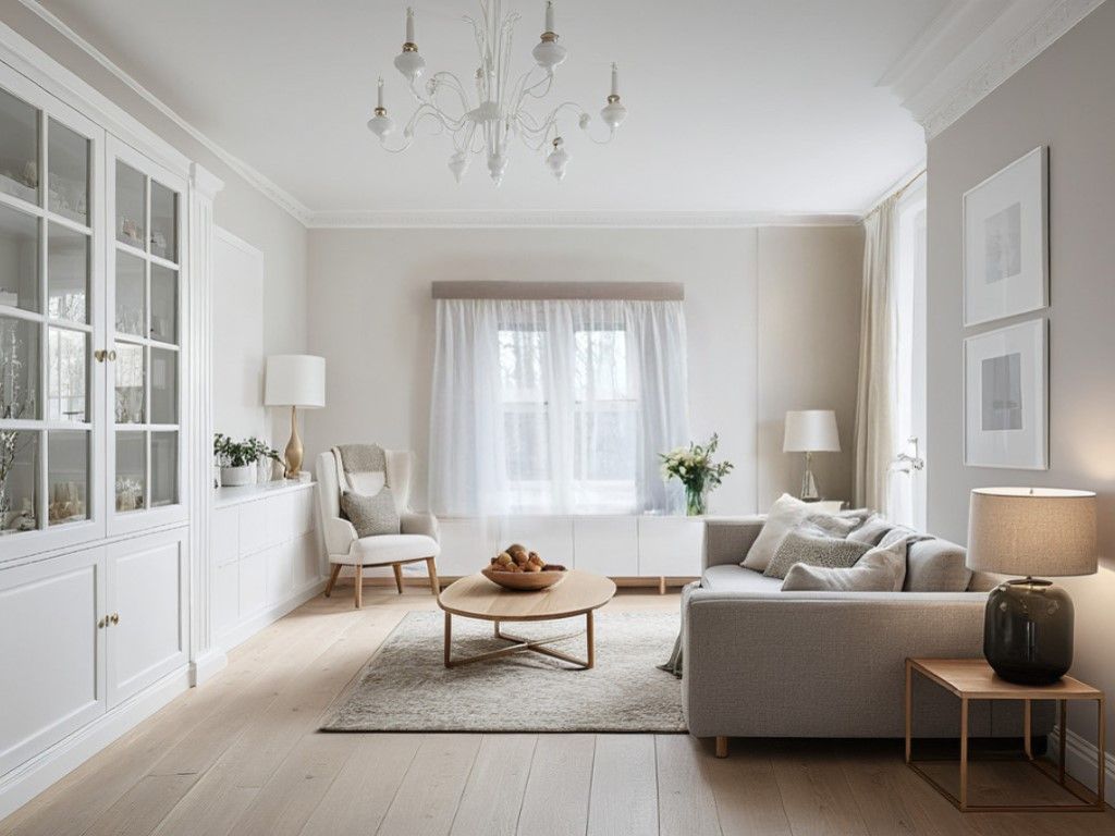 Sala d'estar de Apartament en venda en  Barcelona Capital