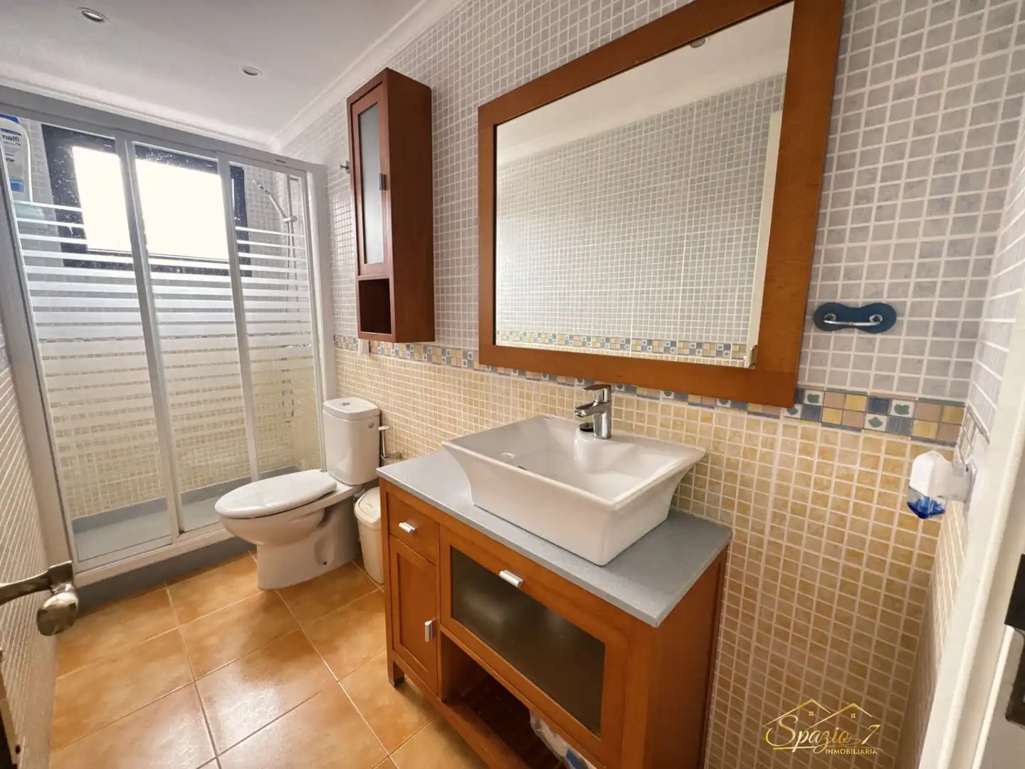 Baño de Piso de alquiler en Agaete con Amueblado, Horno y Lavadora