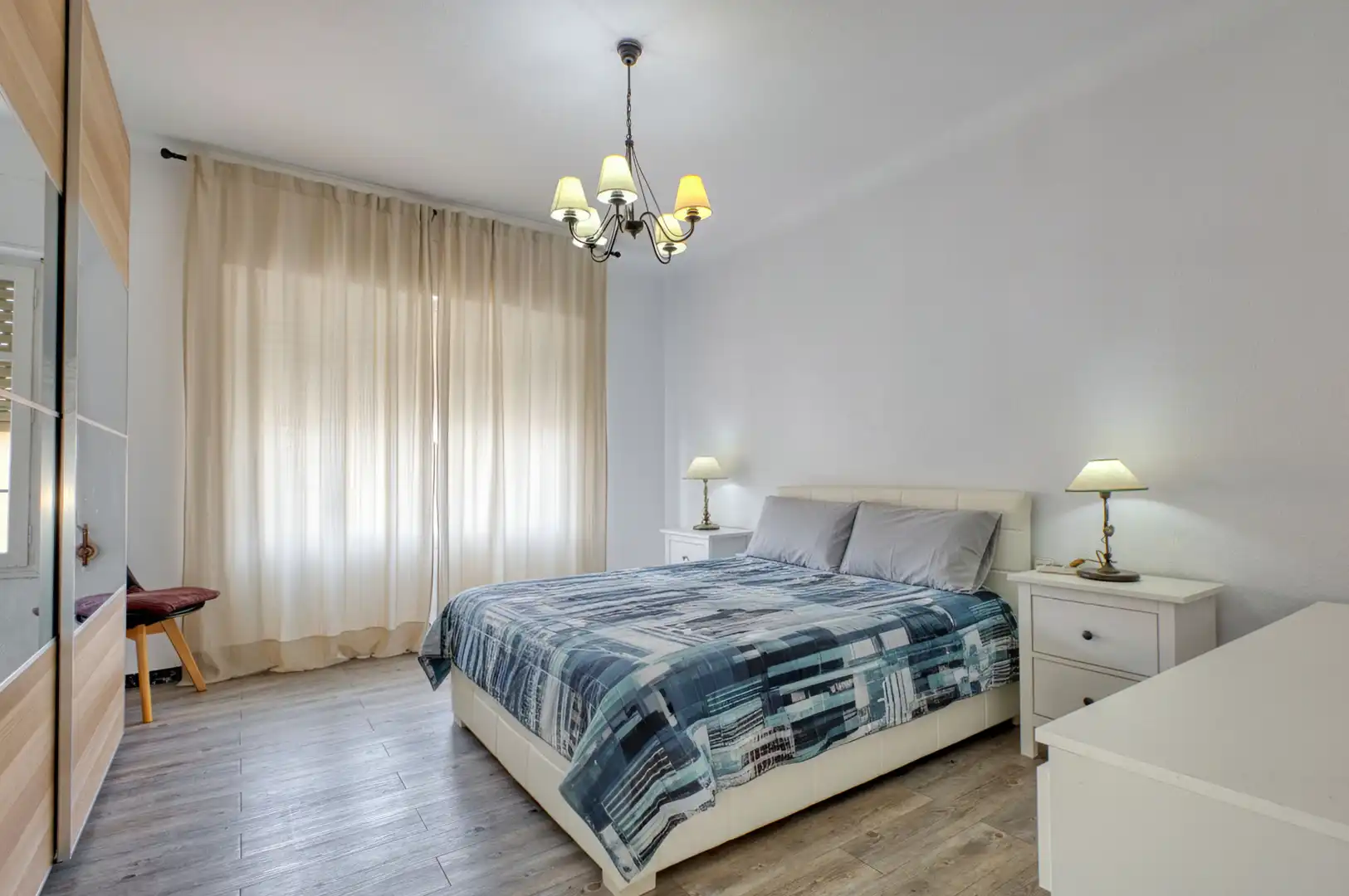 Schlafzimmer von Wohnung zum Verkauf in Jijona / Xixona mit Klimaanlage, Heizung und Parkett