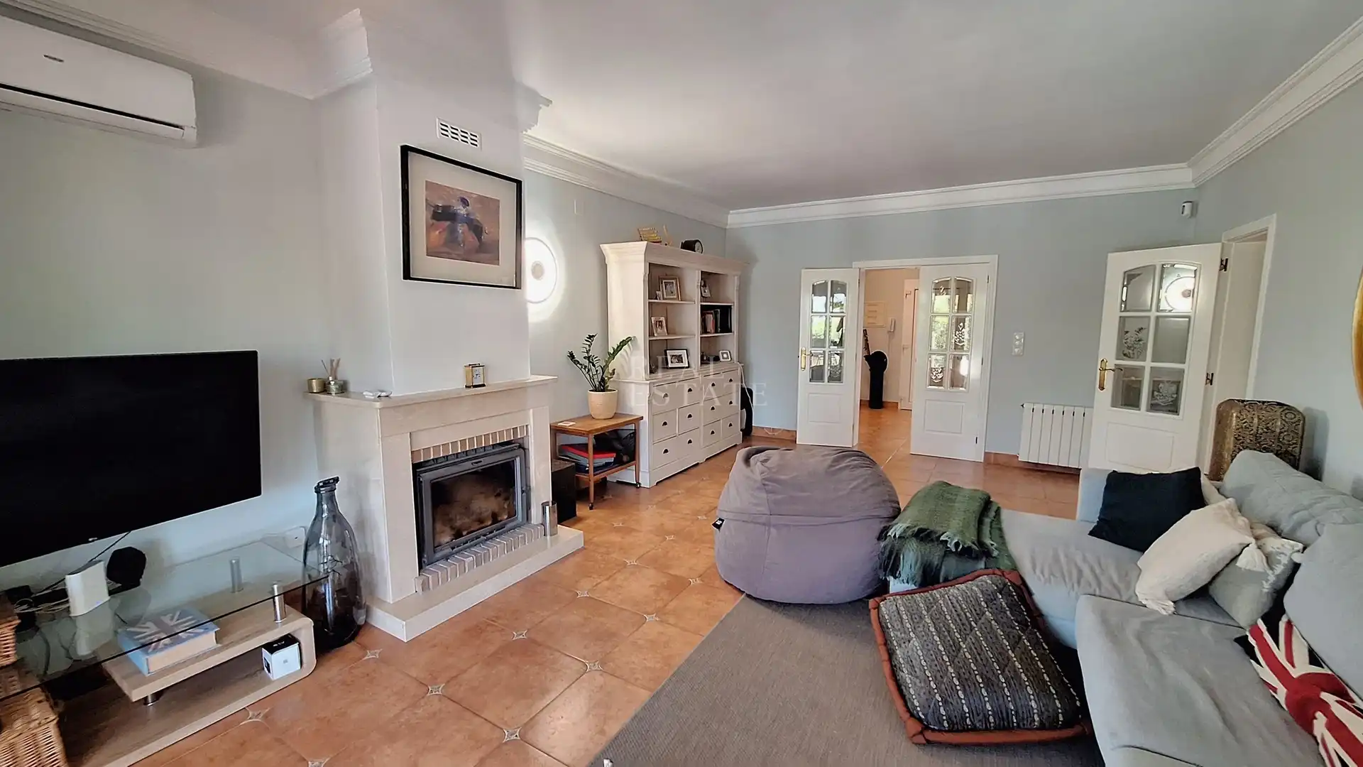 Sala de estar de Casa o chalet en venta en Dénia con Aire acondicionado, Calefacción y Terraza