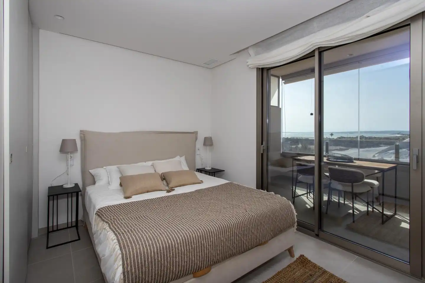 Bedroom of Flat for sale in Santa Pola  with Air Conditioner, Terrace and Swimming Pool
