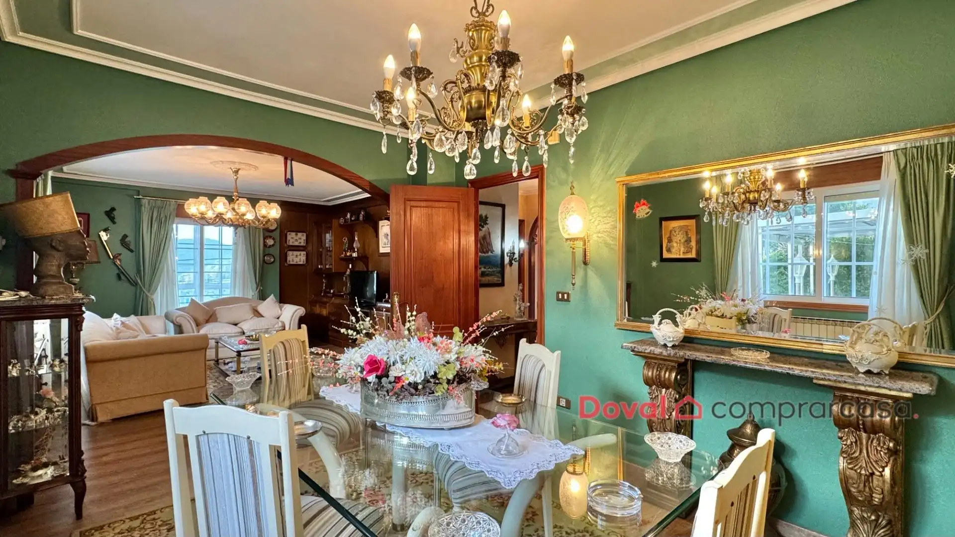 Dining room of Houses for sale in Redondela  with Heating, Private garden and Jacuzzi