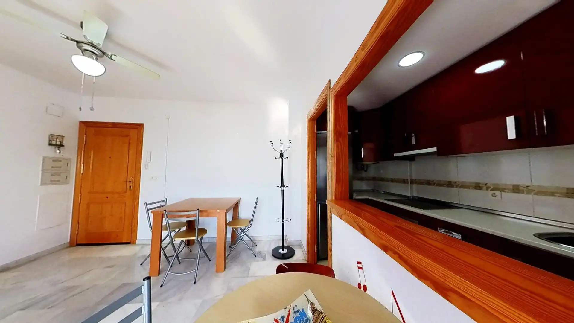 Cocina de Apartamento en venta en Gualchos con Aire acondicionado, Terraza y Amueblado