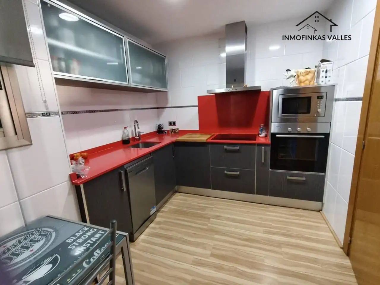 Küche von Wohnung zum Verkauf in Parets del Vallès mit Klimaanlage, Heizung und Terrasse