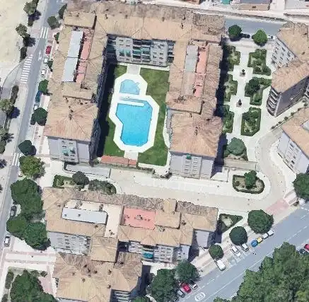 Exterior view of Flat for sale in Granada  with Air Conditioner, Terrace and Alarm
