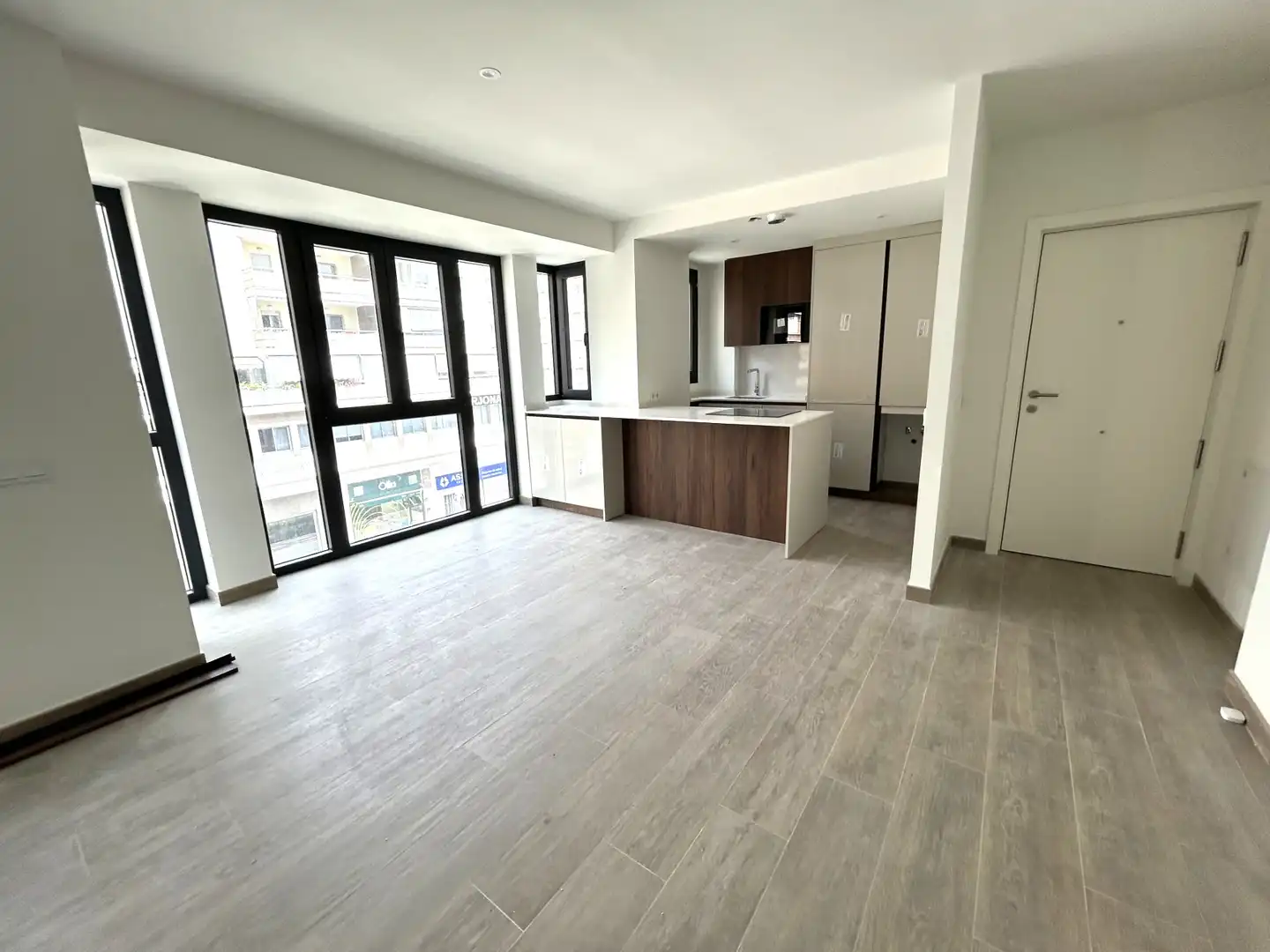 Cocina de Piso de alquiler en Málaga con Aire acondicionado, Calefacción y Horno