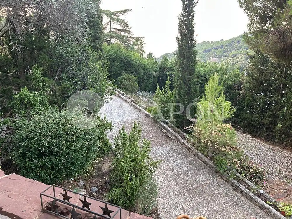 Garden of Houses for sale in Alella, Barcelona