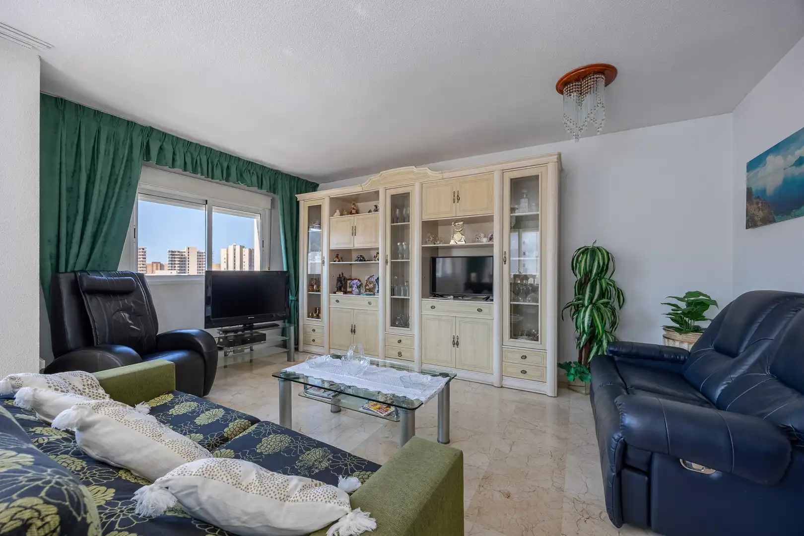 Living room of Flat for sale in Benidorm  with Swimming Pool and Community pool