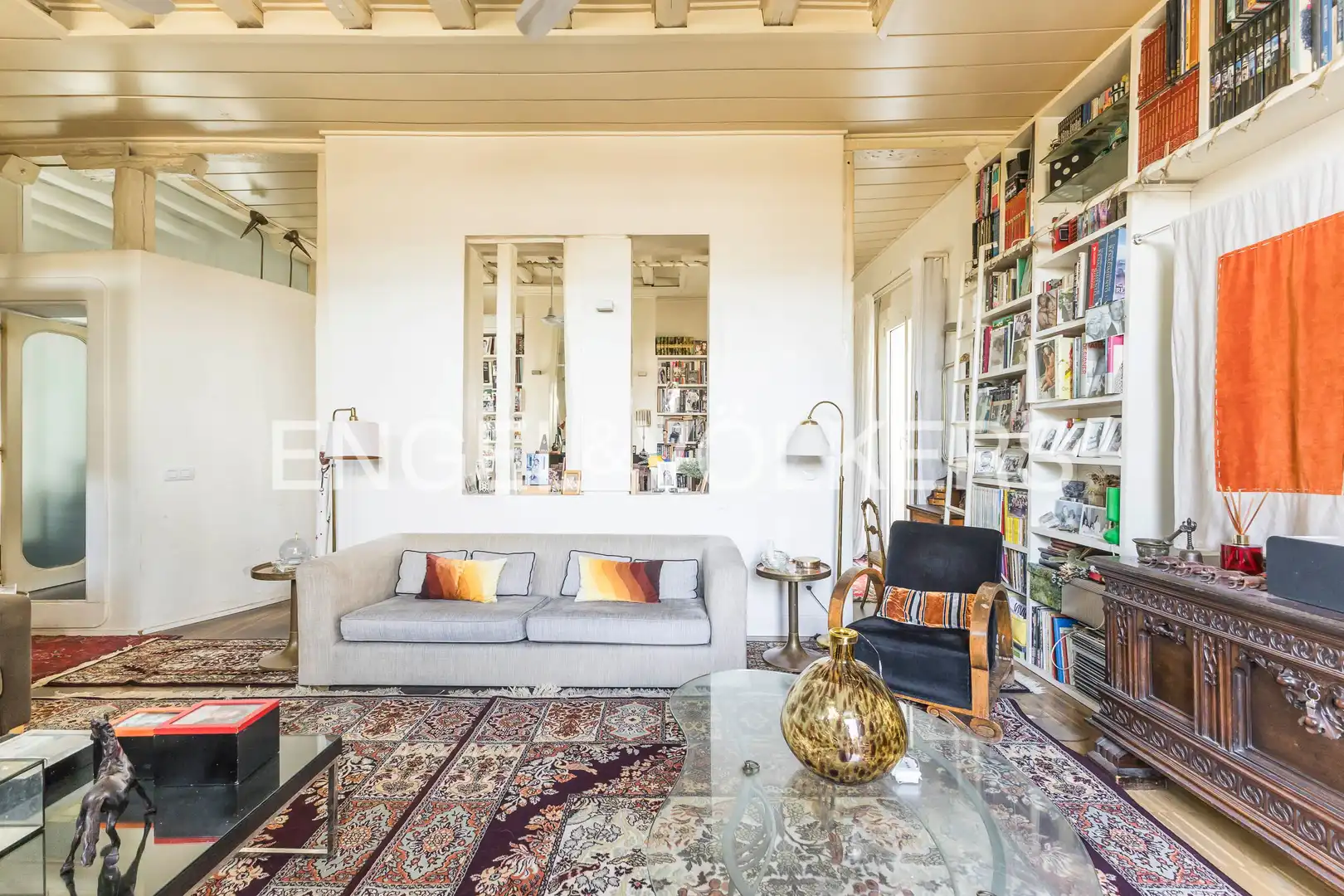 Living room of Attic for sale in Madrid  with Air Conditioner, Heating and Terrace