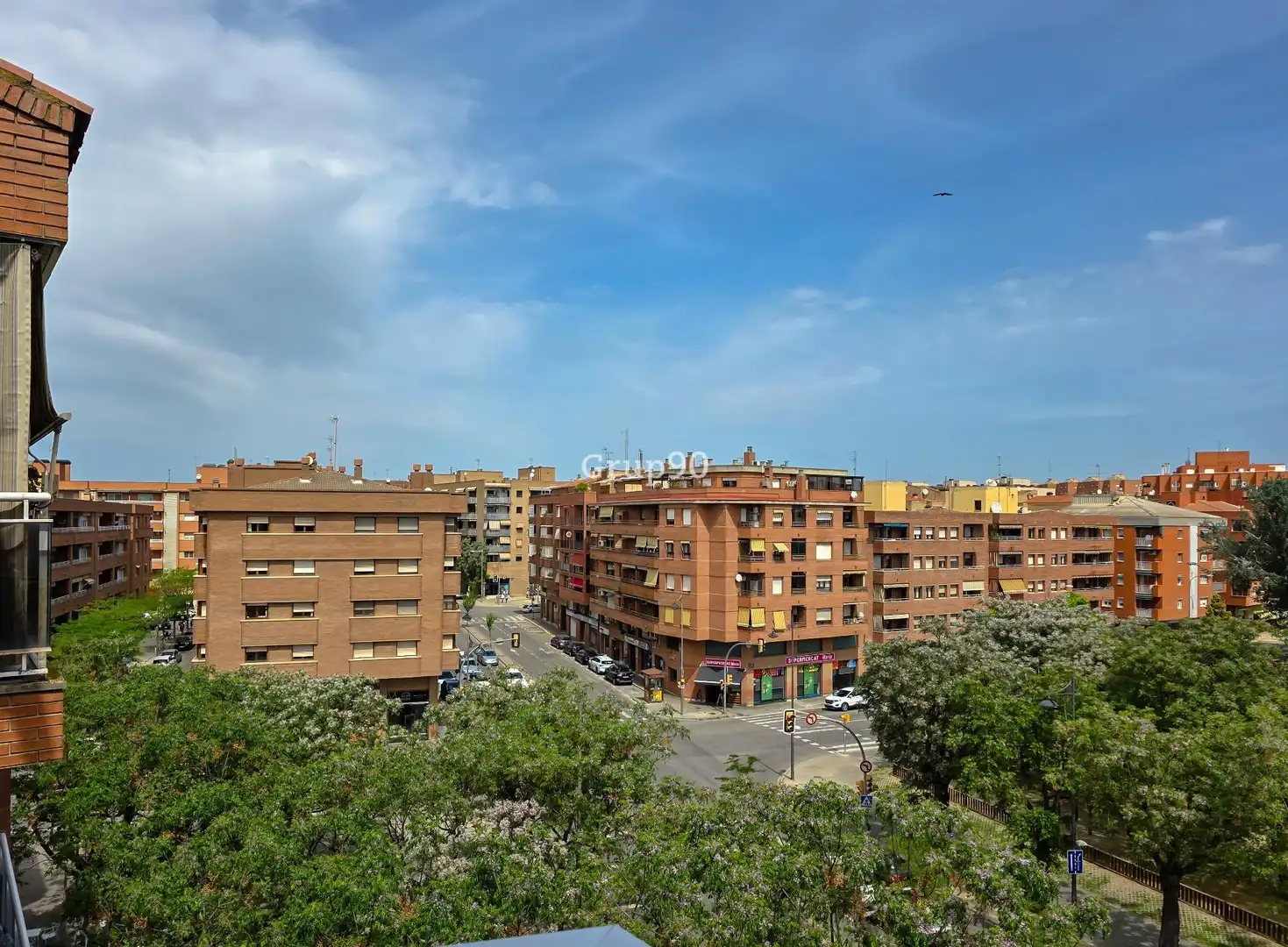 Vista exterior de Àtic en venda en Lleida amb Aire condicionat, Calefacció i Terrassa