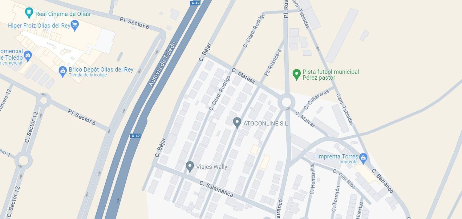 Vista exterior de Casa o xalet en venda en Olías del Rey