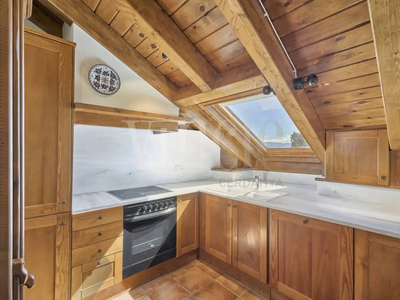 Kitchen of Duplexes for sale in Puigcerdà  with Heating, Parquet flooring and Terrace