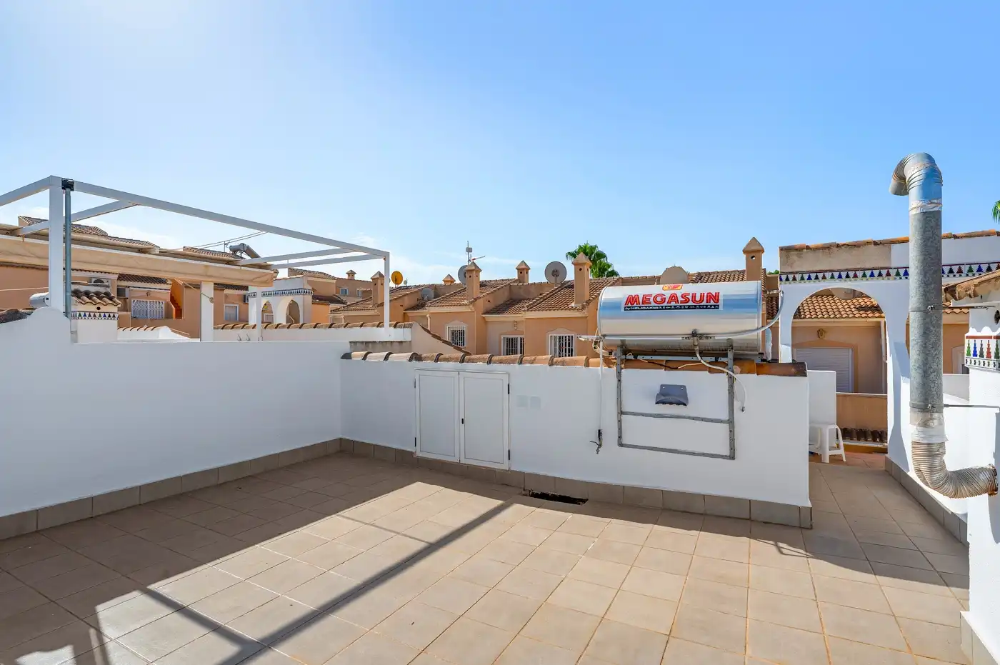 Terrassa de Casa adosada en venda en Rojales amb Calefacció, Terrassa i Piscina comunitària