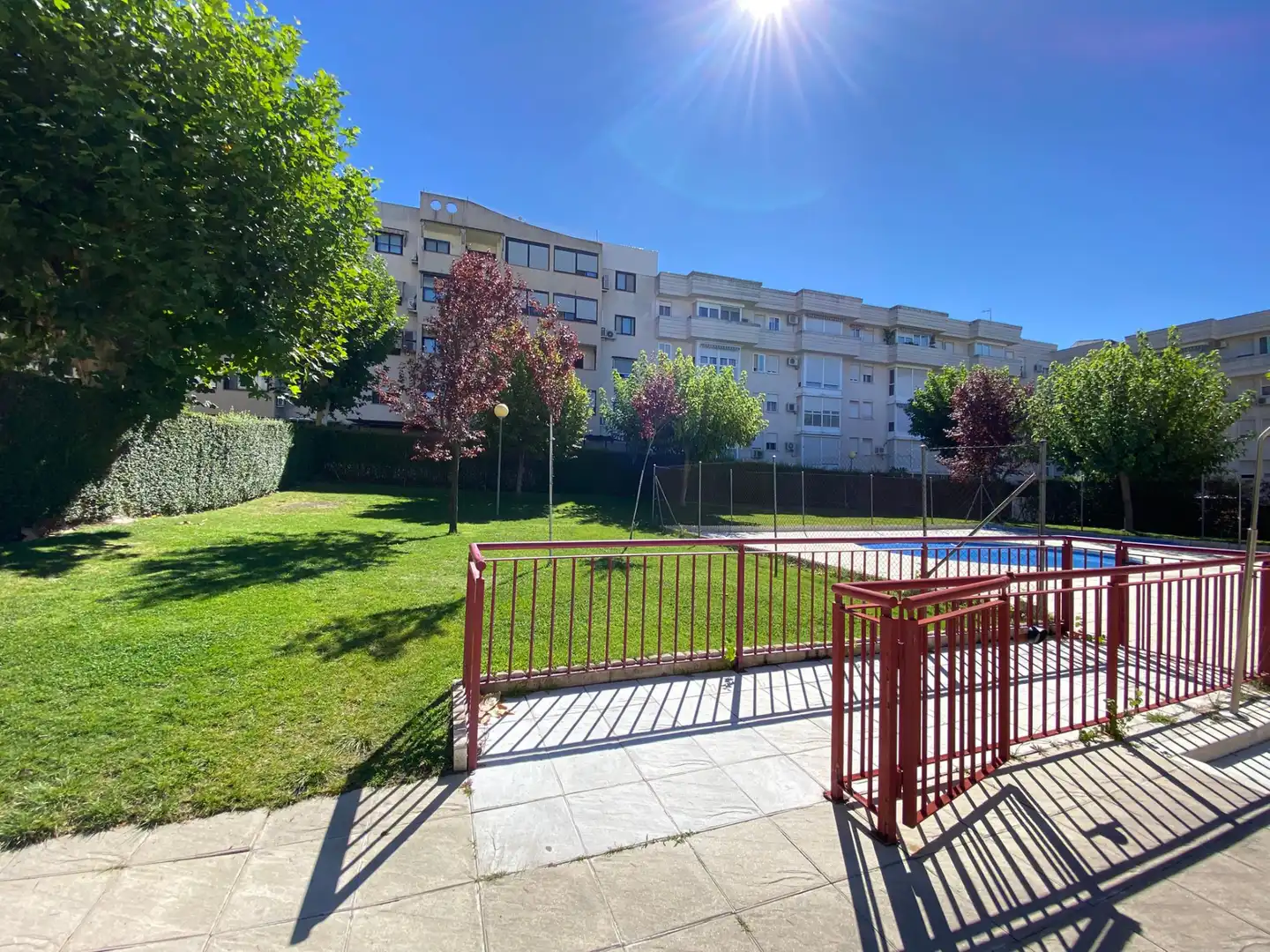 Exterior view of Flat for sale in Parla  with Heating, Private garden and Furnished
