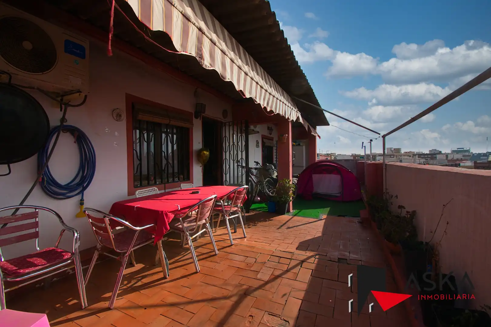 Terraza de Ático en venta en Valencia con Aire acondicionado, Terraza y Amueblado