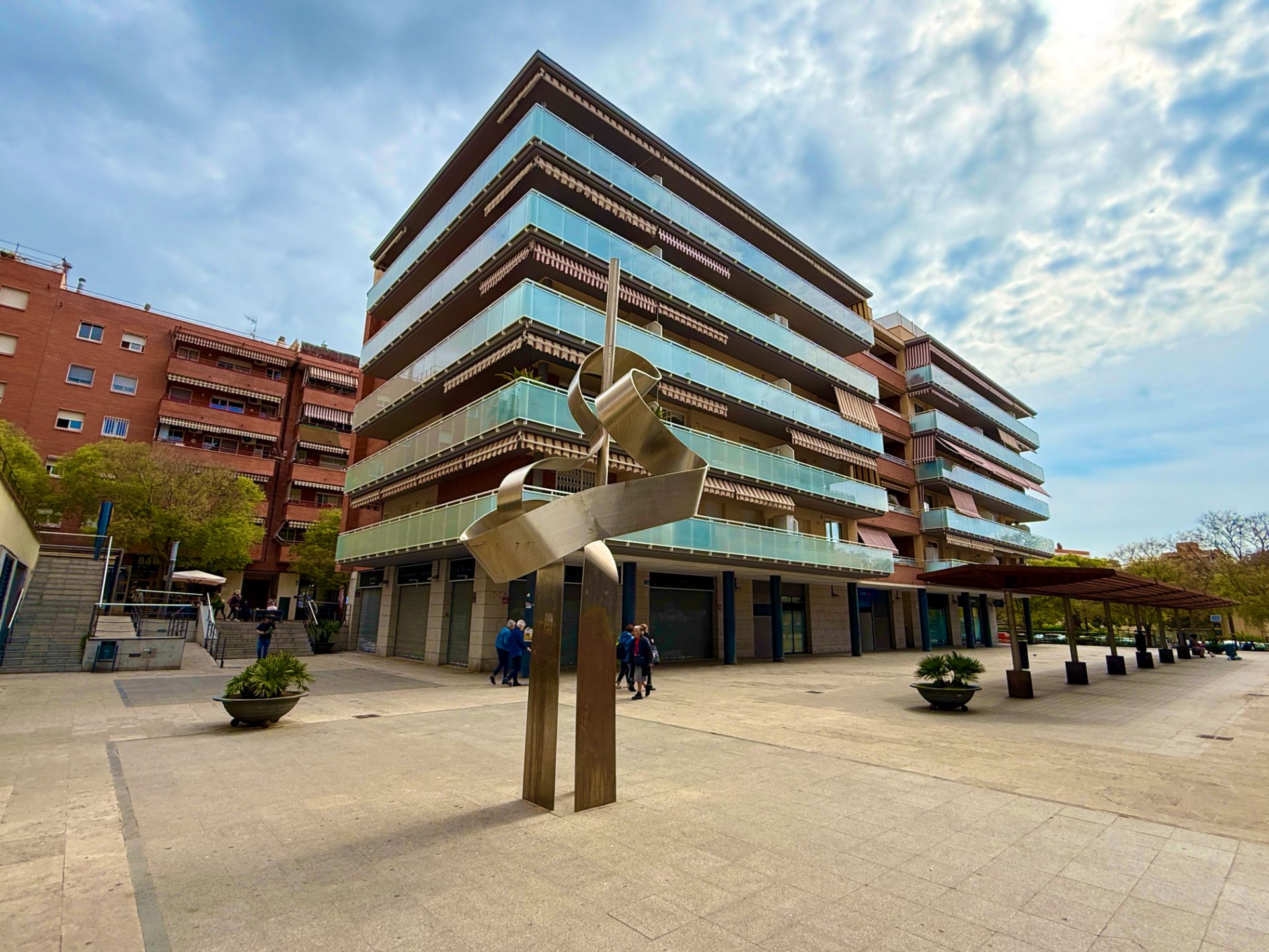 Exterior view of Flat for sale in Castelldefels  with Air Conditioner, Heating and Terrace