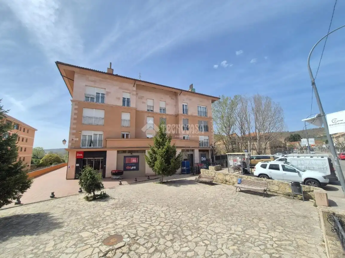Vista exterior de Piso en venta en Sigüenza con Terraza