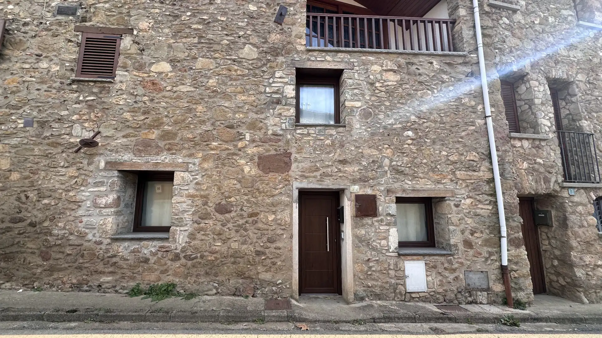 Exterior view of Houses for sale in La Vall de Bianya  with Heating, Private garden and Parquet flooring