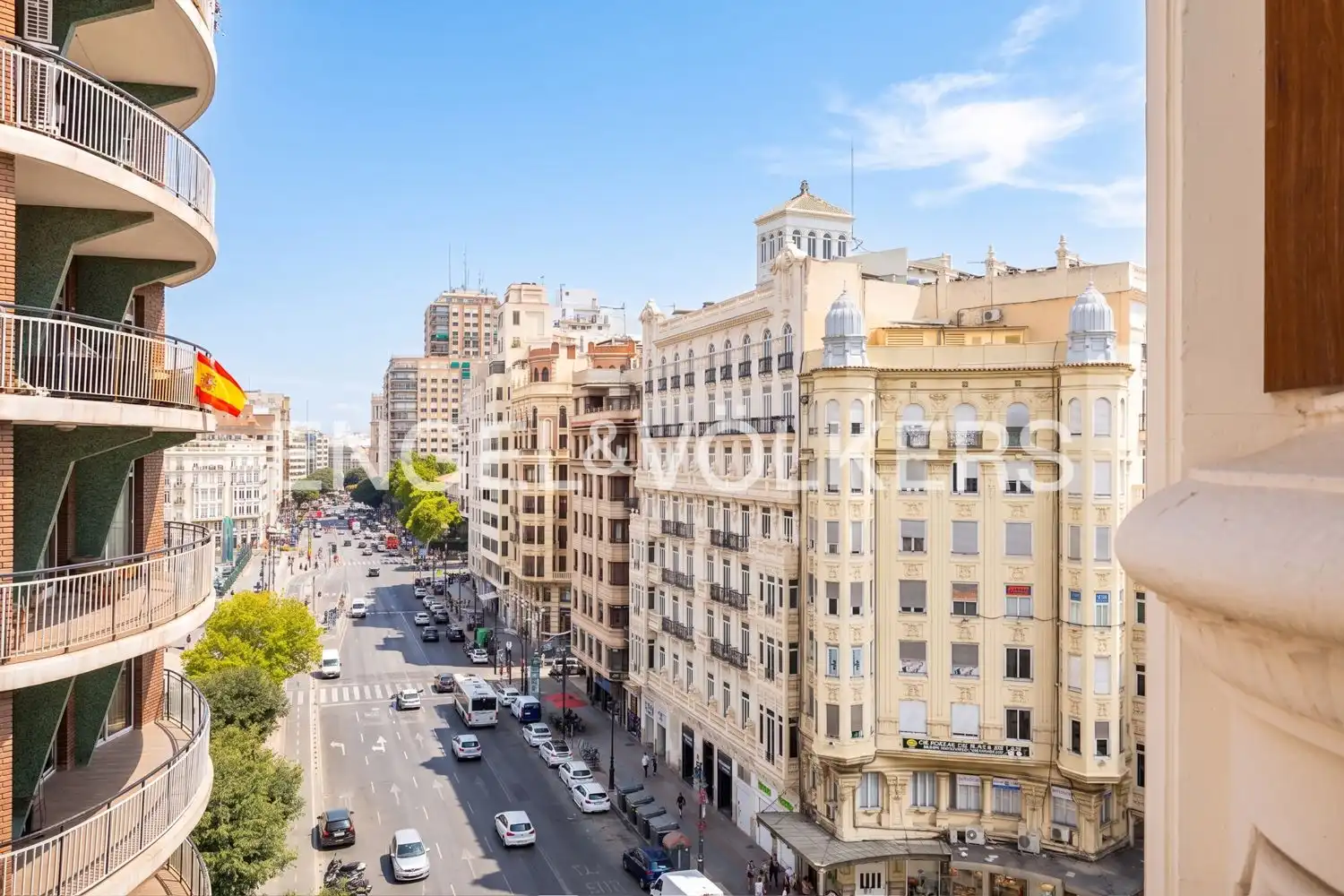 Vista exterior de Pis de lloguer en Valencia amb Aire condicionat, Calefacció i Moblat