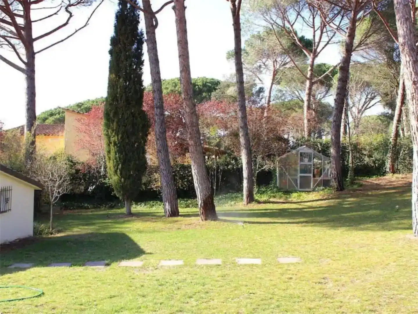 Jardí de Casa o xalet de lloguer en Llagostera amb Aire condicionat, Jardí privat i Parquet