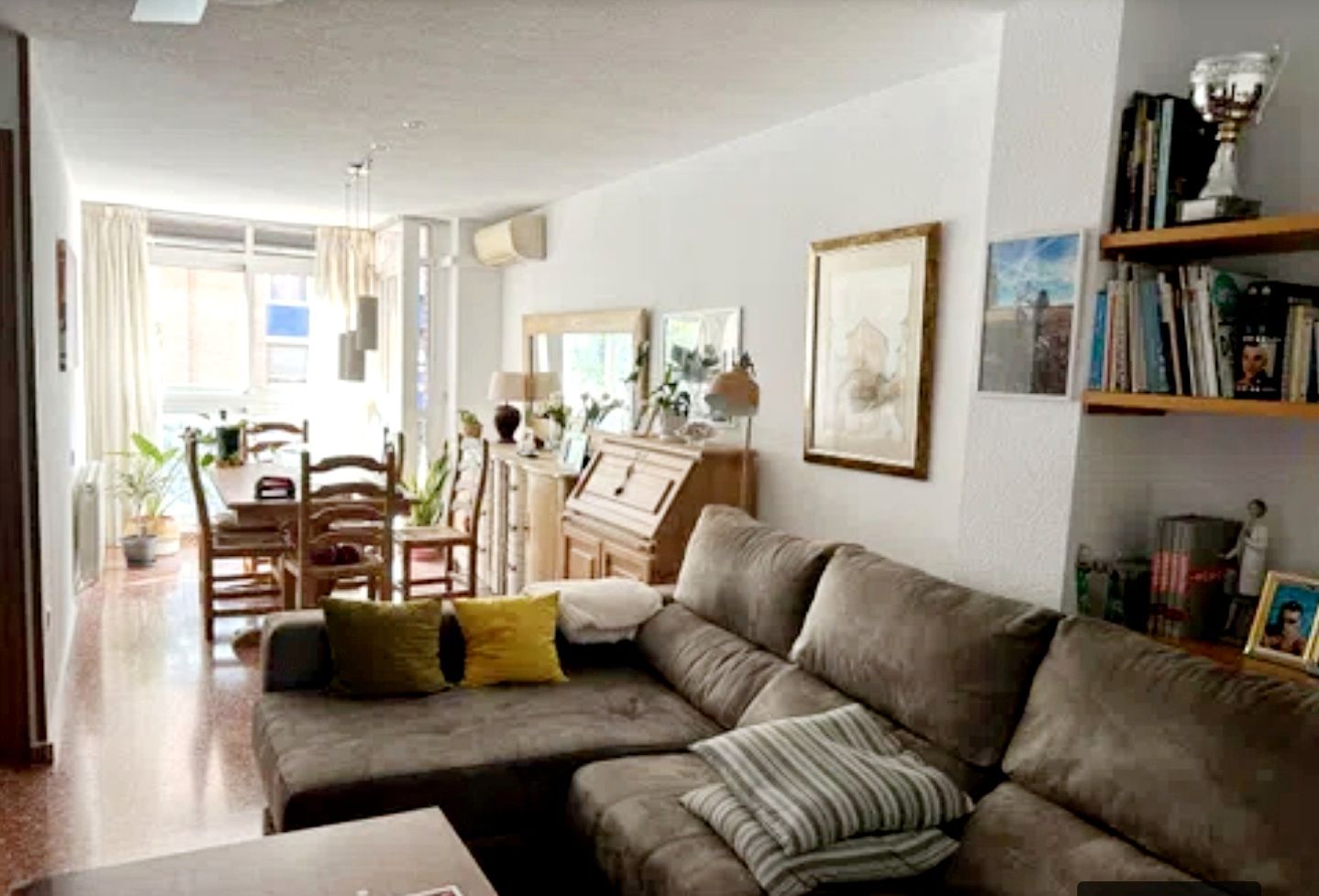 Living room of Flat for sale in  Valencia Capital  with Air Conditioner, Heating and Terrace