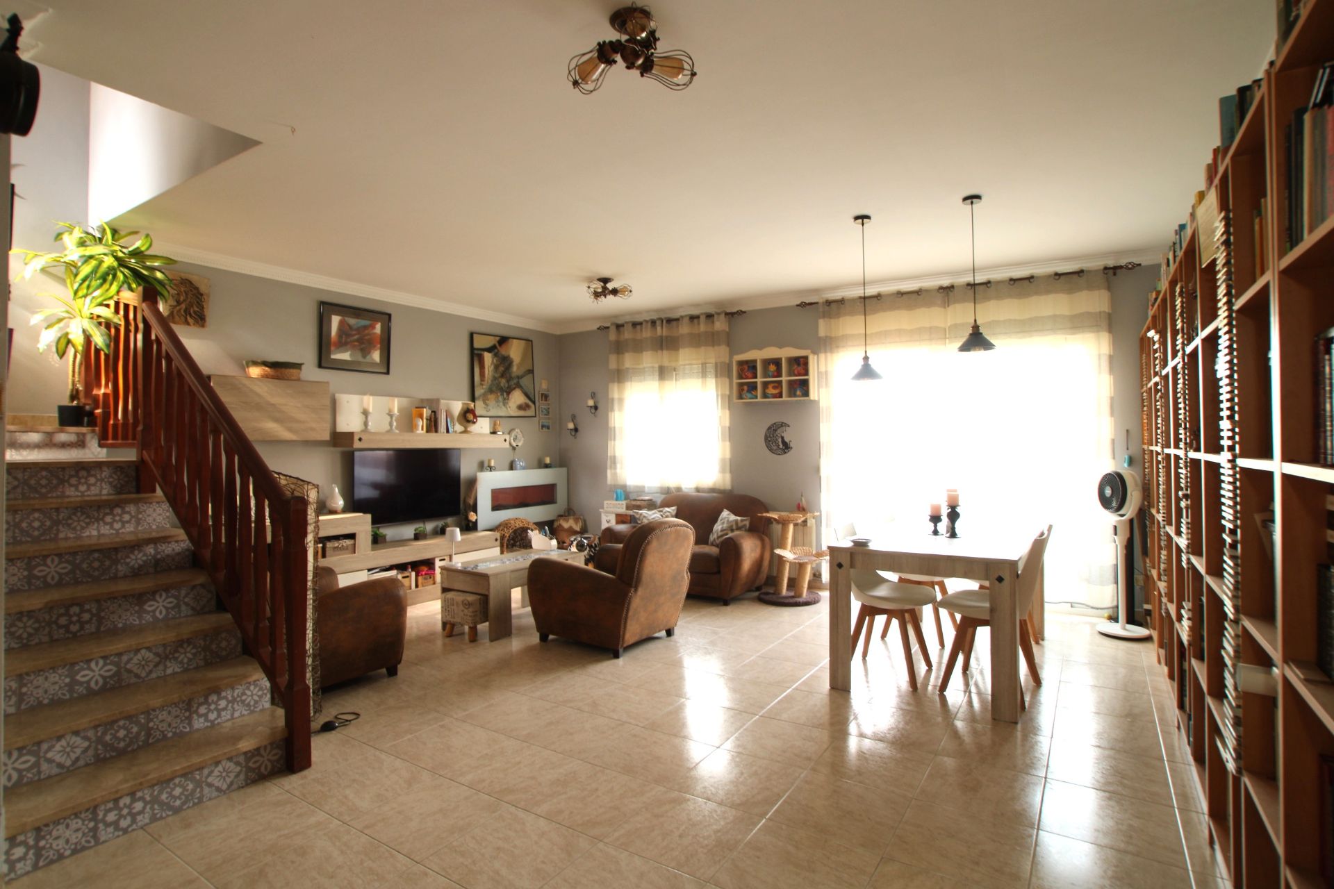 Living room of Flat for sale in Argentona  with Heating, Oven and Balcony