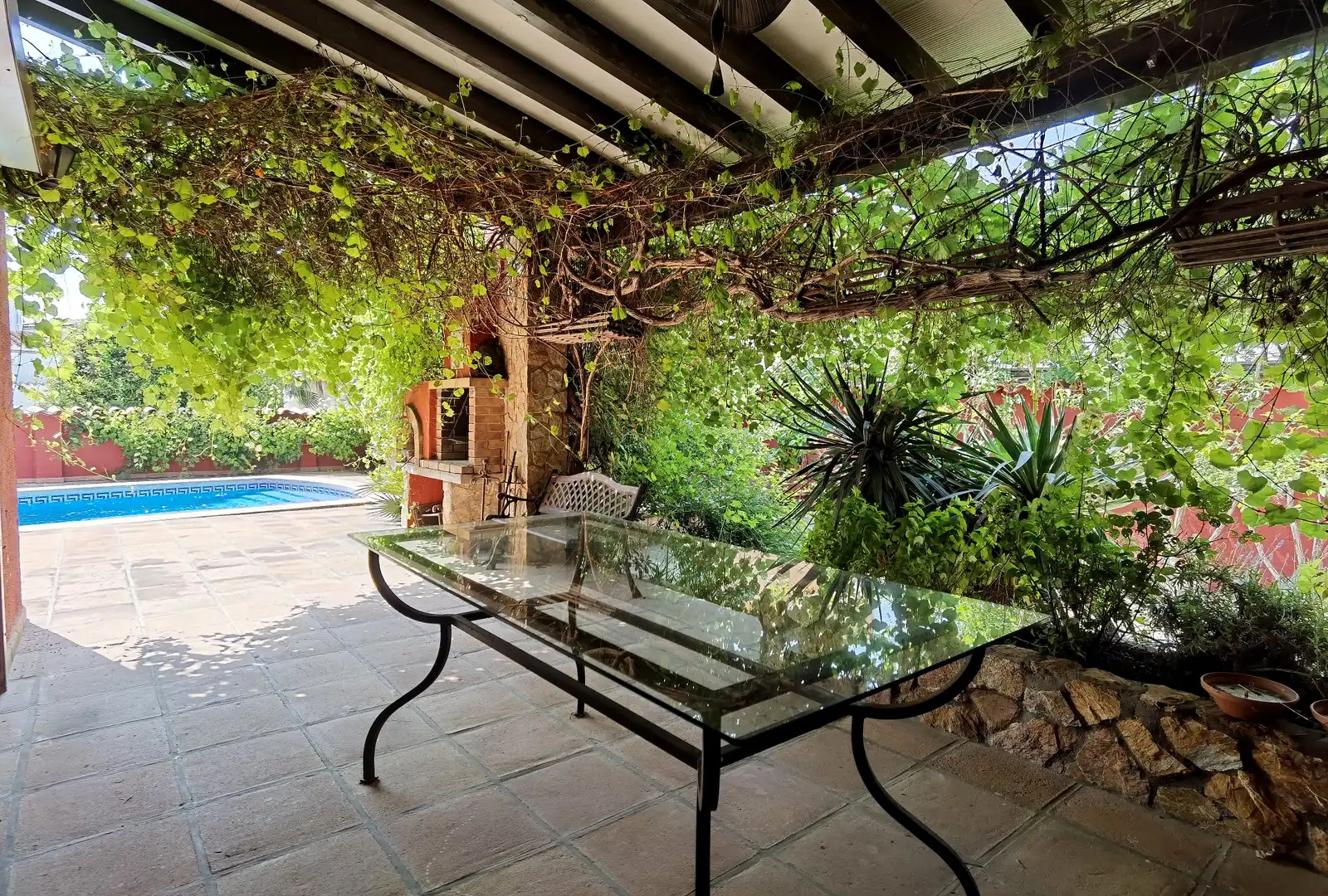Terraza de Casa o chalet en venta en Empuriabrava con Aire acondicionado, Calefacción y Jardín privado