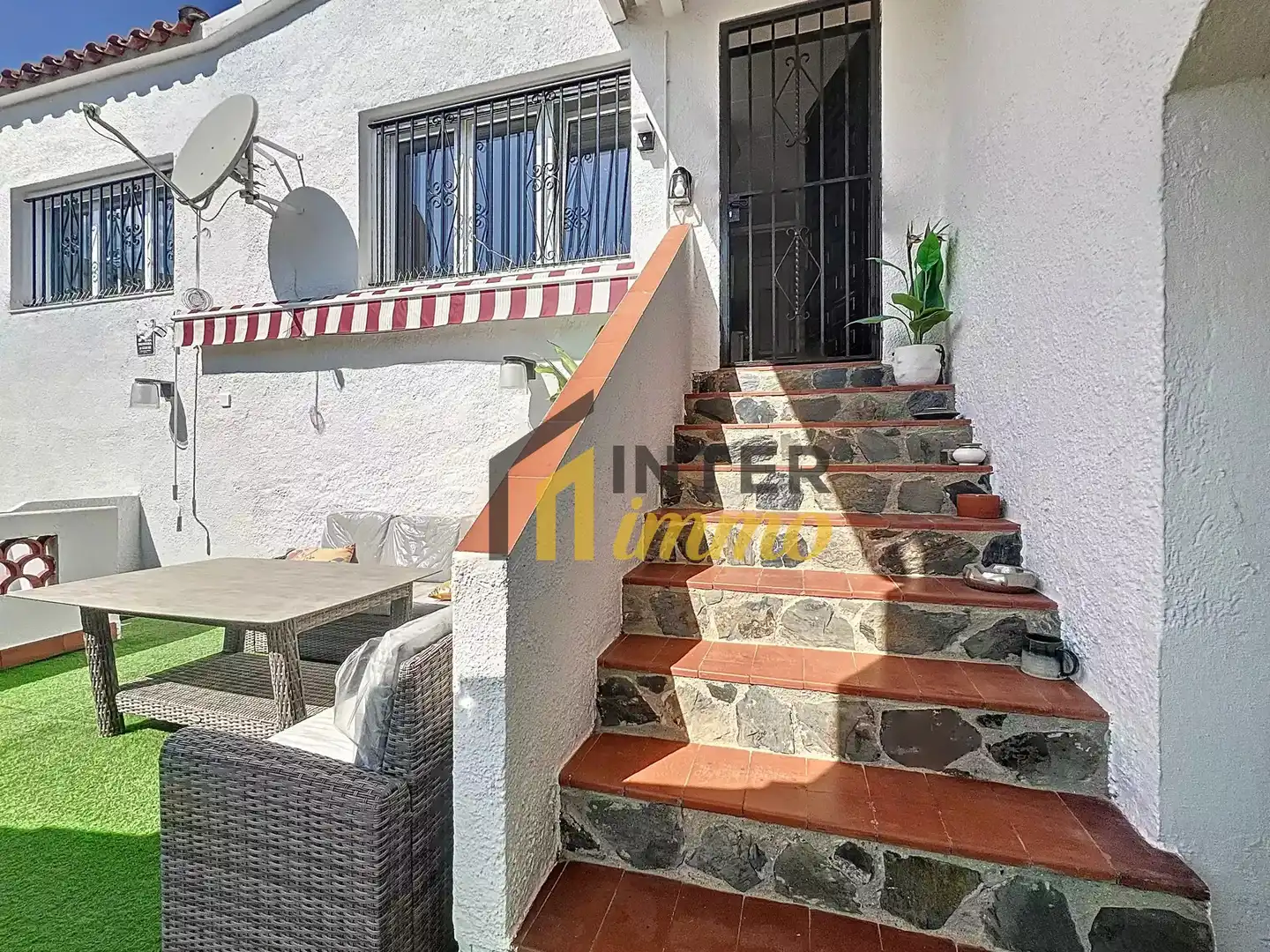 Terraza de Casa o chalet en venta en Empuriabrava con Aire acondicionado