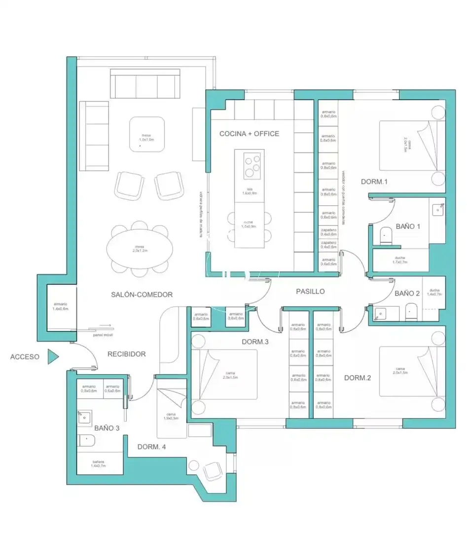 Piso con ascensor en venta en Barrio de Salamanca, imagen 37