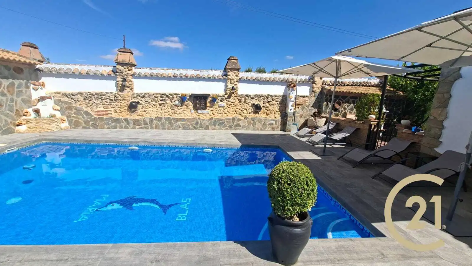 Piscina de Casa o chalet en venta en Arriate con Aire acondicionado, Jardín privado y Terraza
