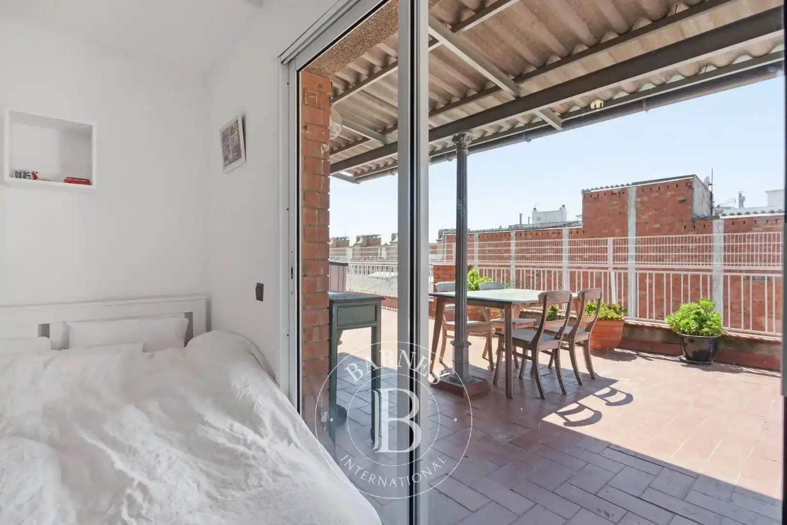 Terrasse von Dachboden zum Verkauf in Barcelona mit Klimaanlage, Heizung und Terrasse
