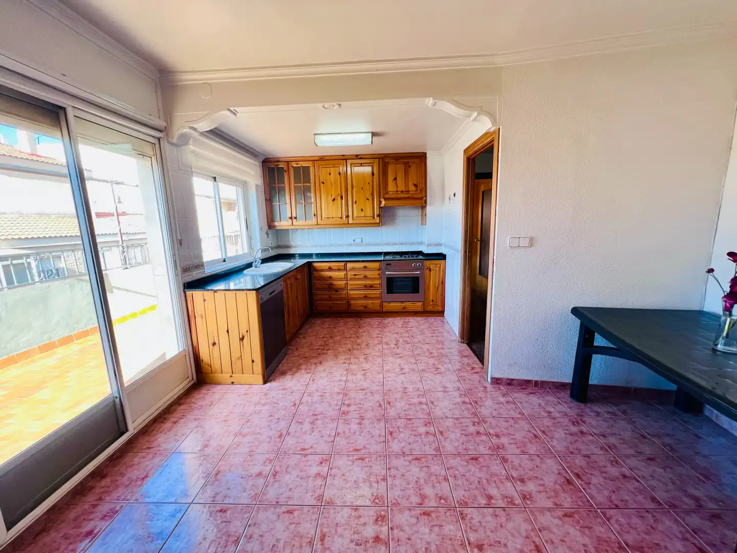 Cocina de Ático en venta en Petrer con Calefacción, Terraza y Horno