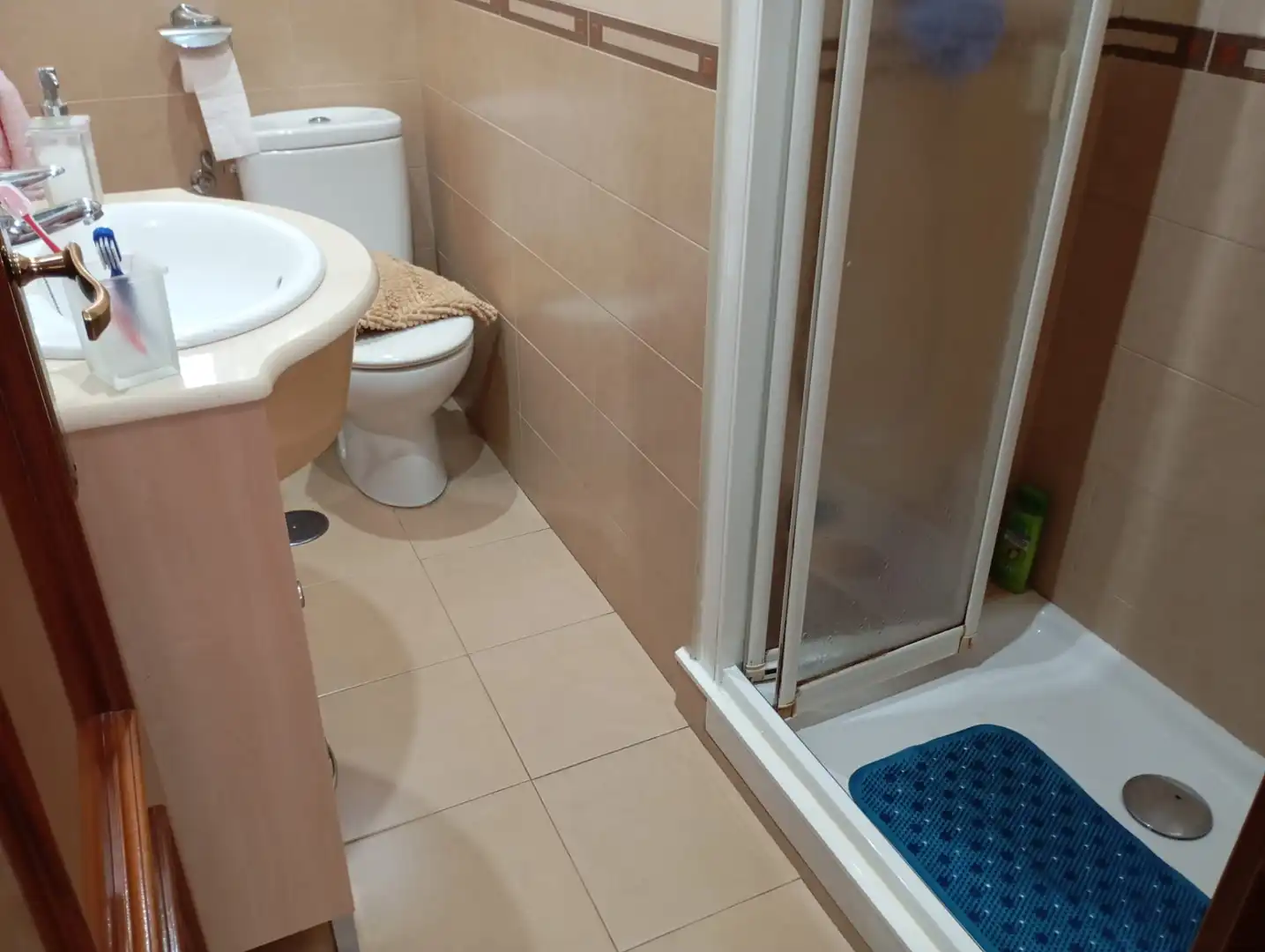 Bathroom of Flat for sale in Málaga  with Air Conditioner, Terrace and Furnished