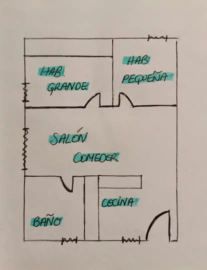 Flat for sale in Madrid  with Air Conditioner