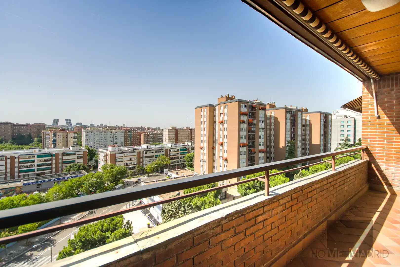 Balcony of Attic for sale in Madrid  with Air Conditioner, Heating and Terrace
